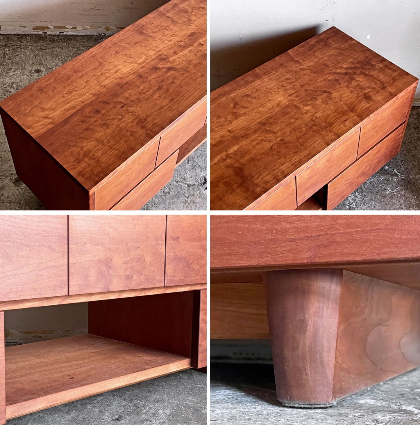ウッドユウライクカンパニー WOOD YOU LIKE COMPANY キャラメル CARAMEL テレビ台 AVボード チェリー材 W130cm セミオーダー品 神山公一 ■