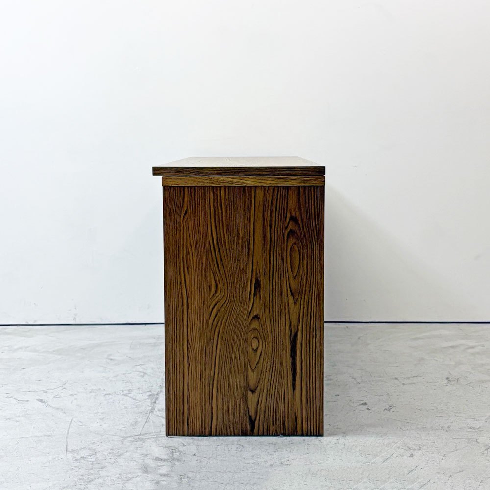 クラッシュゲート CRASH GATE イージーライフ Easy Life ボーダー BORDER サイドボード オーク材 W137cm 伸縮テーブル 関家具 展示品 ●