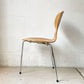 フリッツハンセン Fritz Hansen アントチェア 3本脚 ビーチ材 ラッカー仕上げ アルネ・ヤコブセン 北欧家具 2004年製 ★