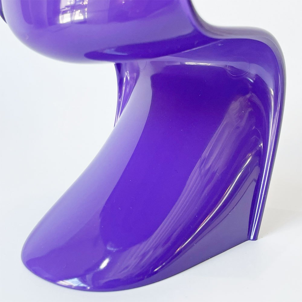 ヴィトラ デザインミュージアム Vitra Design Museum ミニチュアコレクション パントンチェア 1/6スケール 限定カラー パープル 箱付き ★