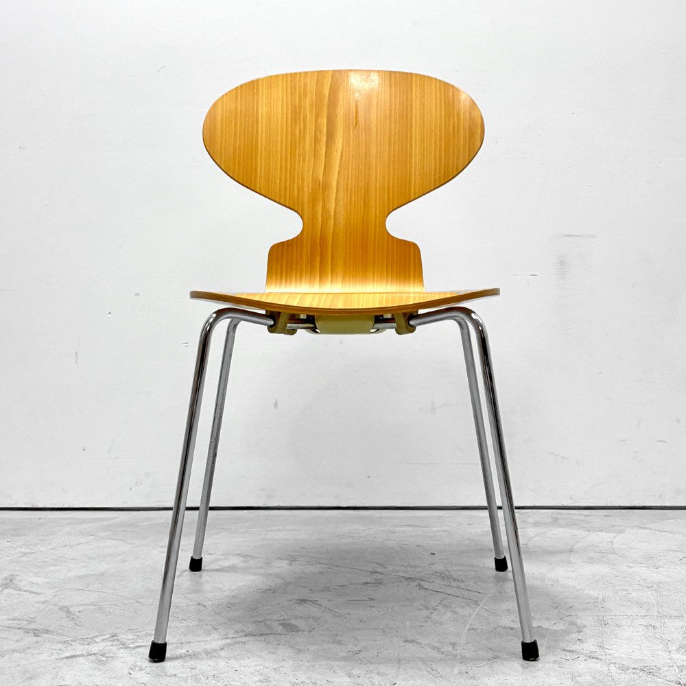 フリッツハンセン Fritz Hansen 3101 アリンコチェア アントチェア 4本脚 ナチュラルビーチ ラッカー仕上げ アルネ・ヤコブセン C ●