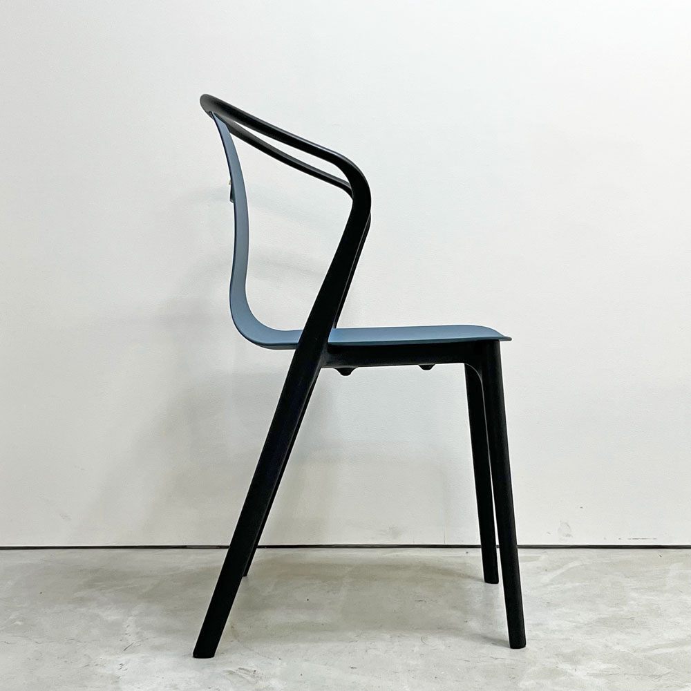 ヴィトラ Vitra Belleville Chair ベルヴィル アーム チェア ロナン & エルワン・ブルレック シーブルー B ●