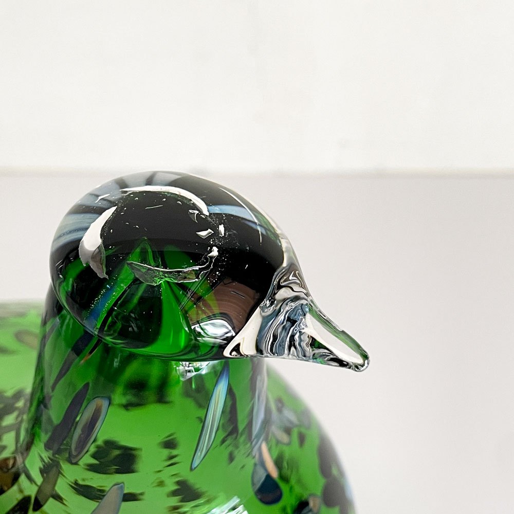 イッタラ バード iittala バーズバイトイッカ Birds by Toikka ドーヴ Dove グリーン 2019年限定 スコープ別注 オイバ トイッカ Oiva Toikka 箱付 北欧雑貨 ■