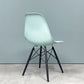 ハーマンミラー HermanMiller サイドシェルチェア ドゥエルレッグ DSW アクアスカイ × エボニー ポリプロピレン製 イームズ ミッドセンチュリー A ◎