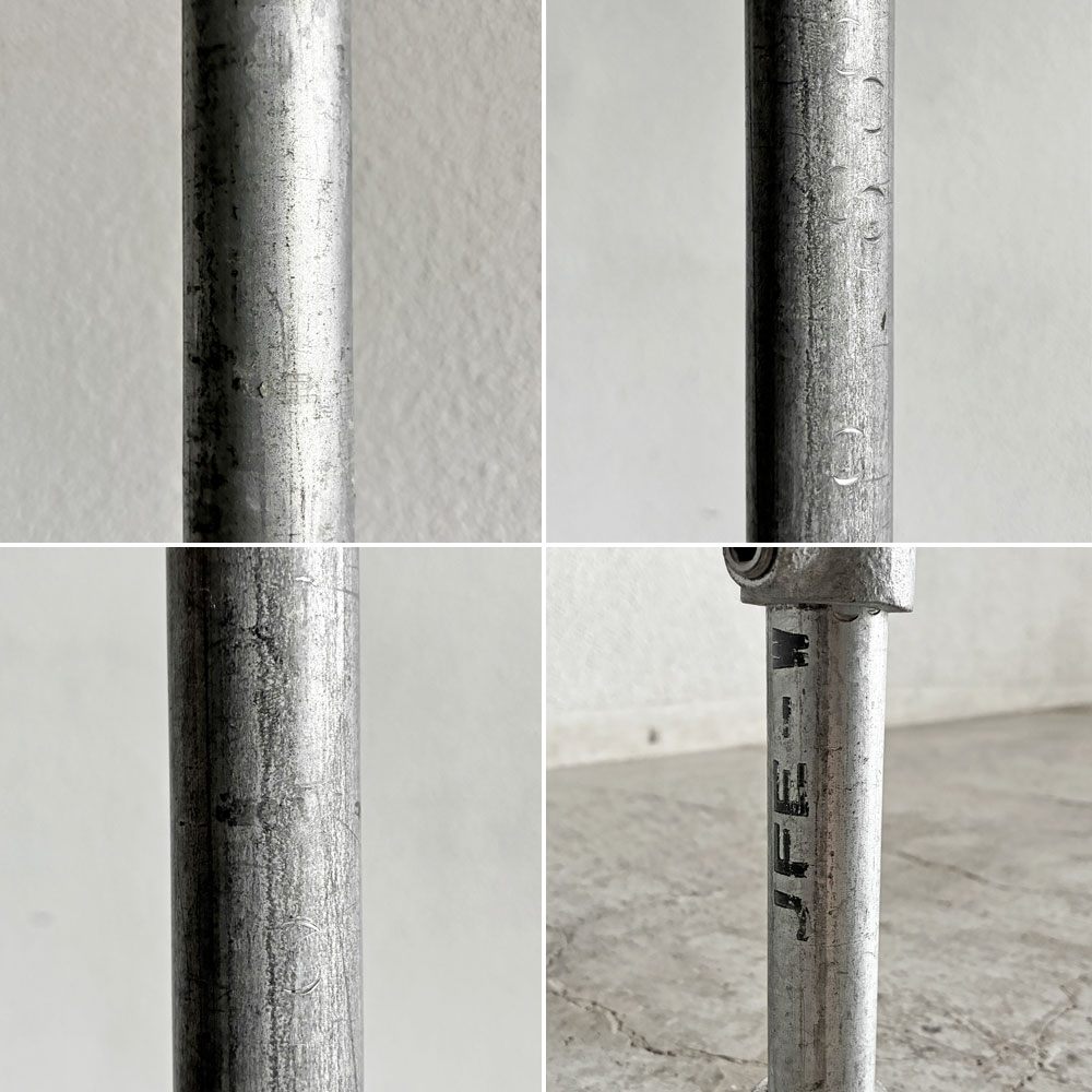 キークランプ KeeKlamp ジョイント × 単管パイプ ハンガーラック H183cm インダストリアル 店舗什器 B 〓