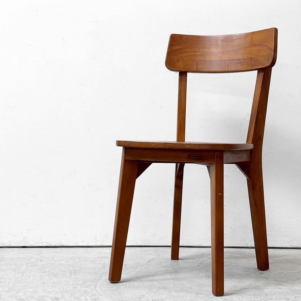 スキャンティーク SCANTEAK コントール KONTUR ダイニングチェア チーク材 北欧スタイル B ●