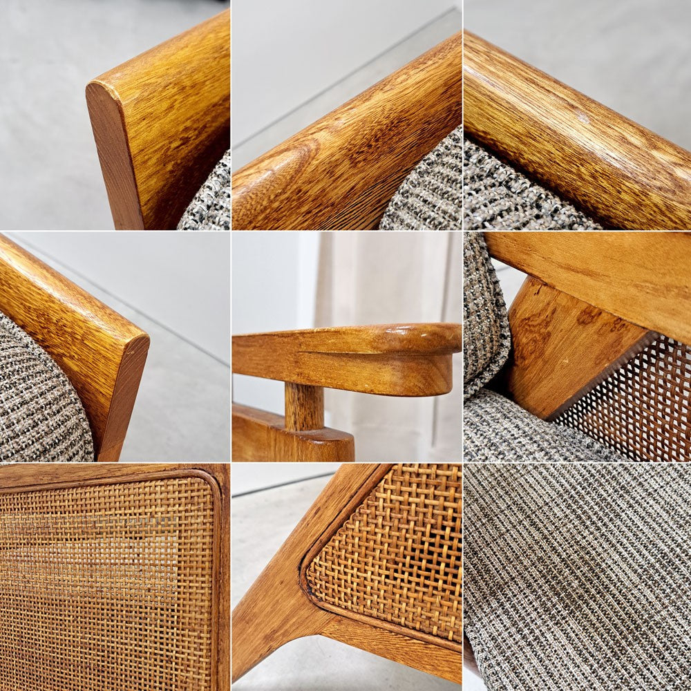 アクメファニチャー ACME Furniture ウィッカー WICKER SOFA 3P 3人掛け ソファ ハックベリー ラタン ファブリック 西海岸スタイル ●