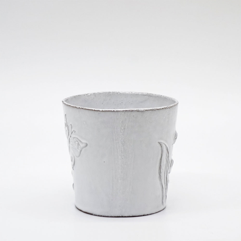 アスティエ・ド・ヴィラット Astier de Villatte フルール Fleurs カップ タンブラー 蝶 スズラン フランス ●