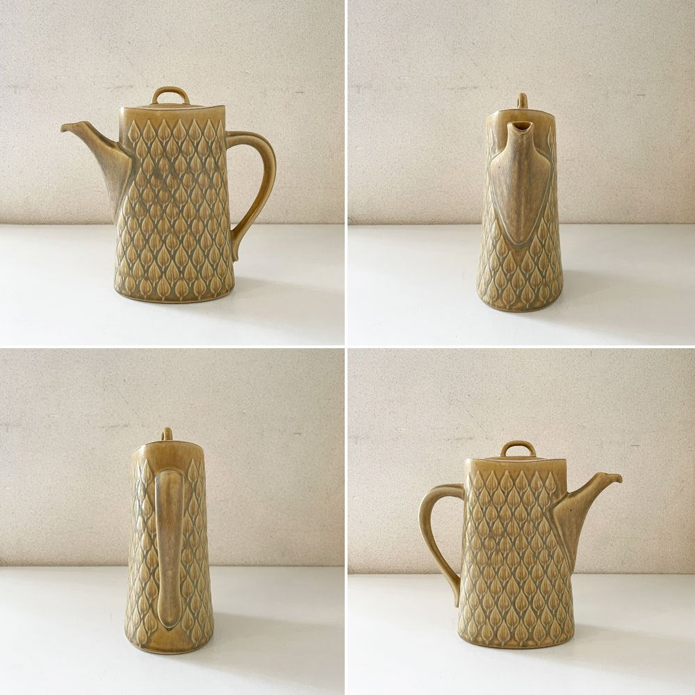 イェンス・クイストゴー Jens.H.Quistgaard JHQ レリーフ Relief コーヒーポット H22cm デンマークビンテージ 北欧食器 ◎