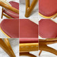 Sørn Horn + Niels Roth Andersen ラケットチェア Racquet Chair チェリー材 Helge Vestergaard Jensen デンマーク 北欧ビンテージ家具 ●