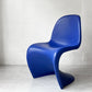 ヴィトラ vitra パントンチェア ダイニングチェア スタッキング ブルー ヴェルナー・パントン ミッドセンチュリー 定価58,300円 A ★