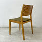 カンディハウス CONDE HOUSE ハナコ HANACO ダイニングチェア 三井緑 シルトーリ WT ブラウン系 ナラ材 定価￥90,200～ B ●