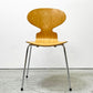 フリッツハンセン Fritz Hansen アントチェア 4本脚 ナチュラルビーチ ラッカー アルネ・ヤコブセン 北欧家具 I ●