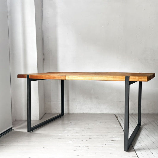 ディーボディ d-Bodhi セレベス CELEBES ダイニングテーブル チーク古材 W160cm インダストリアルデザイン 廃番 参考価格￥162,800- ★