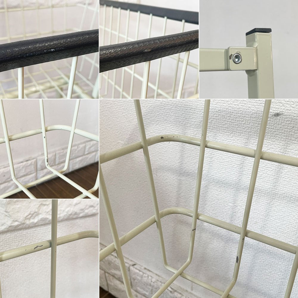 ダルトン DULTON ランドリー カート ウィズ ポール ラック LAUNDRY CART WITH POLE RACK アイボリー アメリカンスタイル ◎