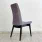 カワジュン KAWAJUN ドリディナチェア DORIDINA CHAIR ファブリック パープル モールドウレタン シンプルデザイン 美品 B ●