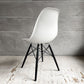 ハーマンミラー HermanMiller サイドシェルチェア ドゥエルレッグ DSW アルパイン × エボニー ポリプロピレン製 イームズ ミッドセンチュリー ♪