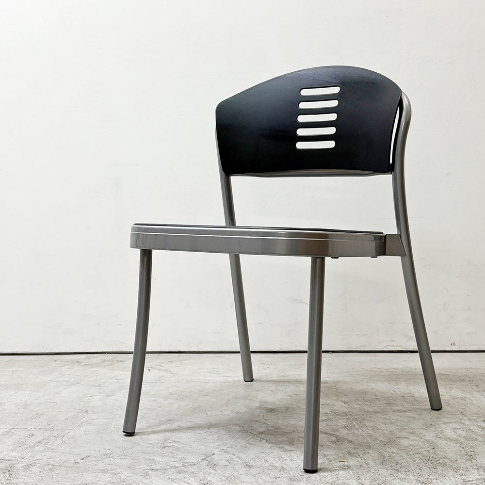 カルテル Kartell マウナケア Mauna-Kea アームレスチェア ダイニングチェア ヴィコ・マジストレッティ ポストモダン 廃盤 ●