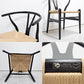 カールハンセン&サン Carl Hansen&Son CH24 Yチェア ブラックラッカー × ナチュラルペーパーコード ビーチ材 ハンス J. ウェグナー 北欧 デンマーク フルリペア品 ●