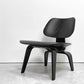 ハーマンミラー Herman Miller イームズ プライウッドチェア LCW エボニー ウッドレッグ C&R イームズ ミッドセンチュリー ●