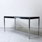 USMモジュラーファニチャー USM Haller USMハラーテーブル ワーキングデスク ダイニングテーブル オーク材 ブラック W150cm 高さ調整リング付き スイス ●