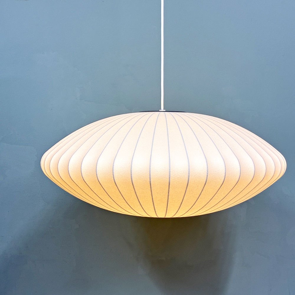 ハーマンミラー Herman Miller バブルランプ NELSON BUBBLE LAMP ソーサーペンダント SAUCER PENDANT M Φ63cm ジョージ・ネルソン 定価￥127,600- ◎