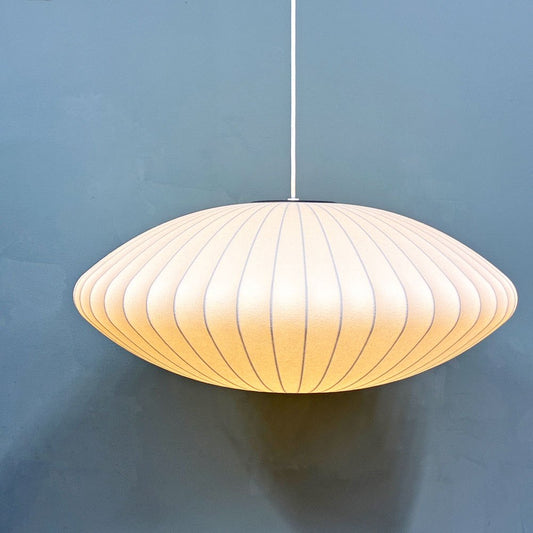 ハーマンミラー Herman Miller バブルランプ NELSON BUBBLE LAMP ソーサーペンダント SAUCER PENDANT M Φ63cm ジョージ・ネルソン 定価￥127,600- ◎