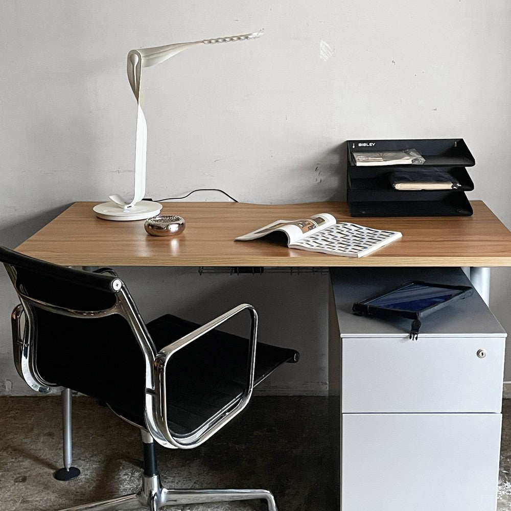 ハーマンミラー Herman Miller アバックエンバイロメンツ ABAK ミーティングテーブル デスク W140cm ティム・ウォレス 分解不可 現状品 ■