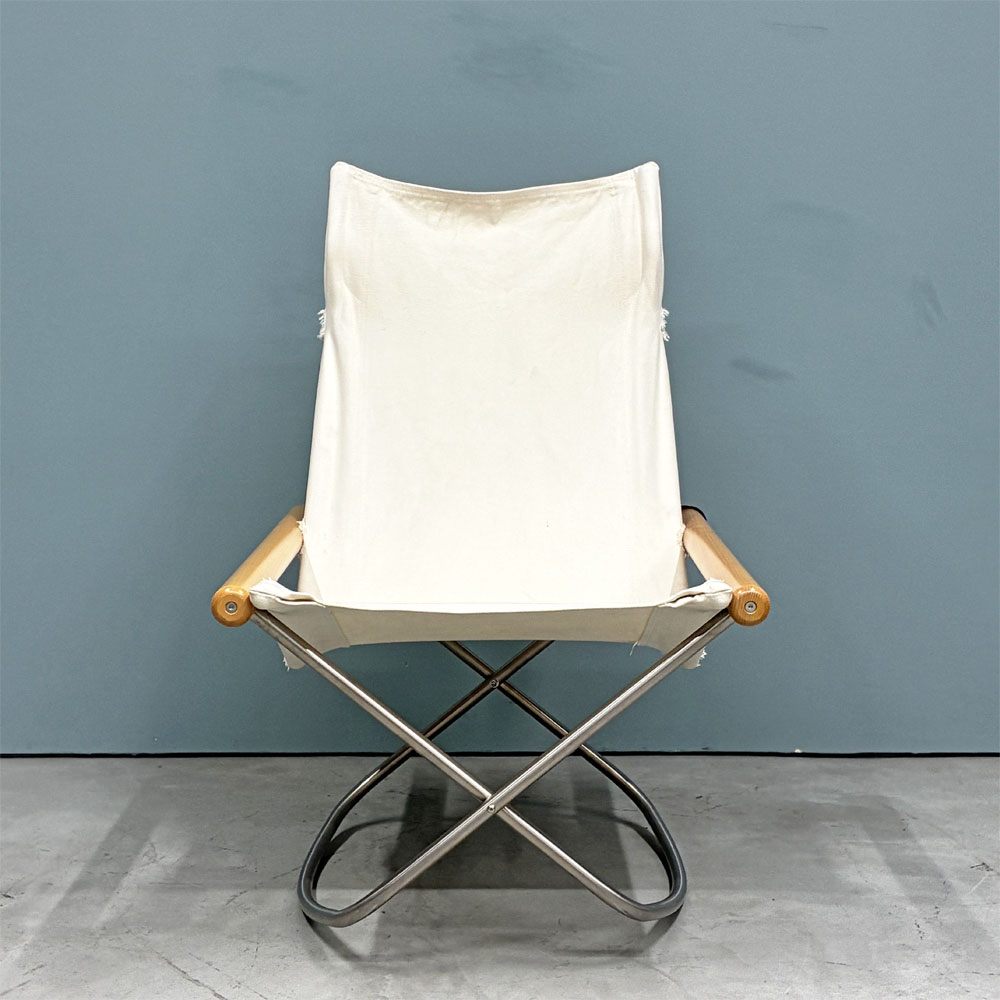 藤栄 FUJIEI ニーチェア エックス Ny chair X rocking フォールディングチェア ロッキング ナチュラル 新居猛 MoMA ◎