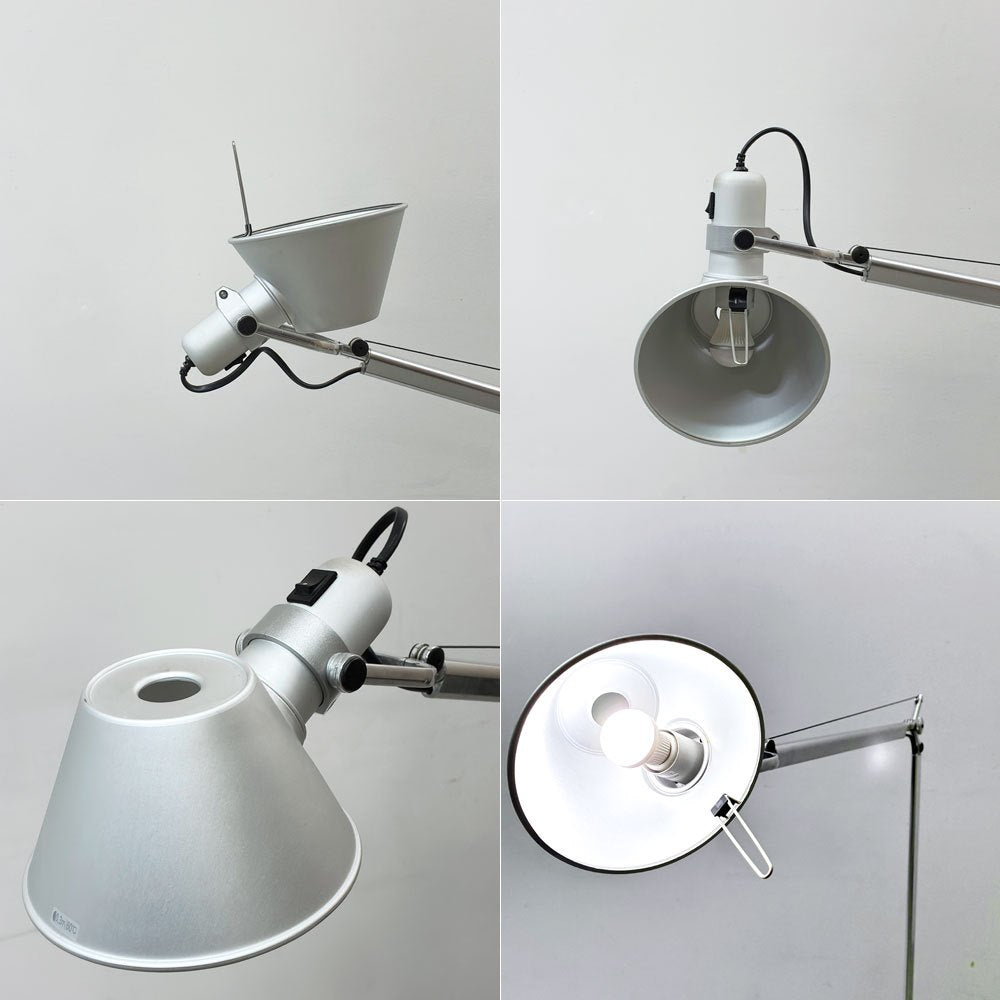 アルテミデ Artemide トロメオ TOLOMEO リーディングフロア Reading Floor フロアライト アルミアルマイト仕上 ミケーレ・デ・ルッキ ●