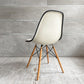 ハーマンミラー Herman Miller サイドシェルチェア サード 3rd ビンテージ FRP アプホルスター ファブリック ヘリンボーン チェック×アイボリー ダウェルベース イームズ ミッドセンチュリー ファブリック張替済♪
