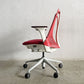ハーマンミラー Herman Miller セイルチェア SAYL CHAIR デスクチェア オフィスチェア レッド ミドルバック イヴ・ベアール 2013年製 旧モデル 〓