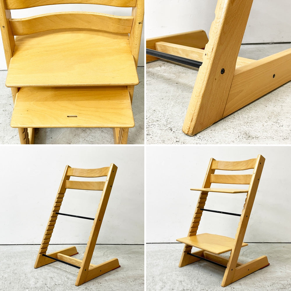 ストッケ STOKKE トリップトラップ TRIPP TRAPP ベビーチェア キッズチェア S/N4～ ノルウェー 北欧家具 ●