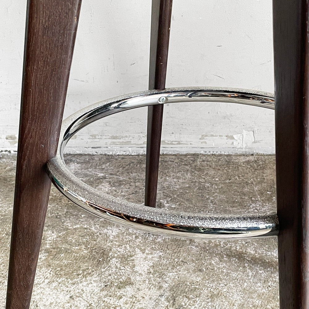 ヴィトラ vitra タブレ オ TABOURET HAUT カウンタースツール ハイスツール ダークオーク オーク材 ジャン・プルーヴェ Jean Prouvé 定価￥¥133,100- ■