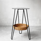 イデー IDEE ワラビー WALLABY SIDE TABLE サイドテーブル ラタン スチール ブラック ナチュラルデザイン ★