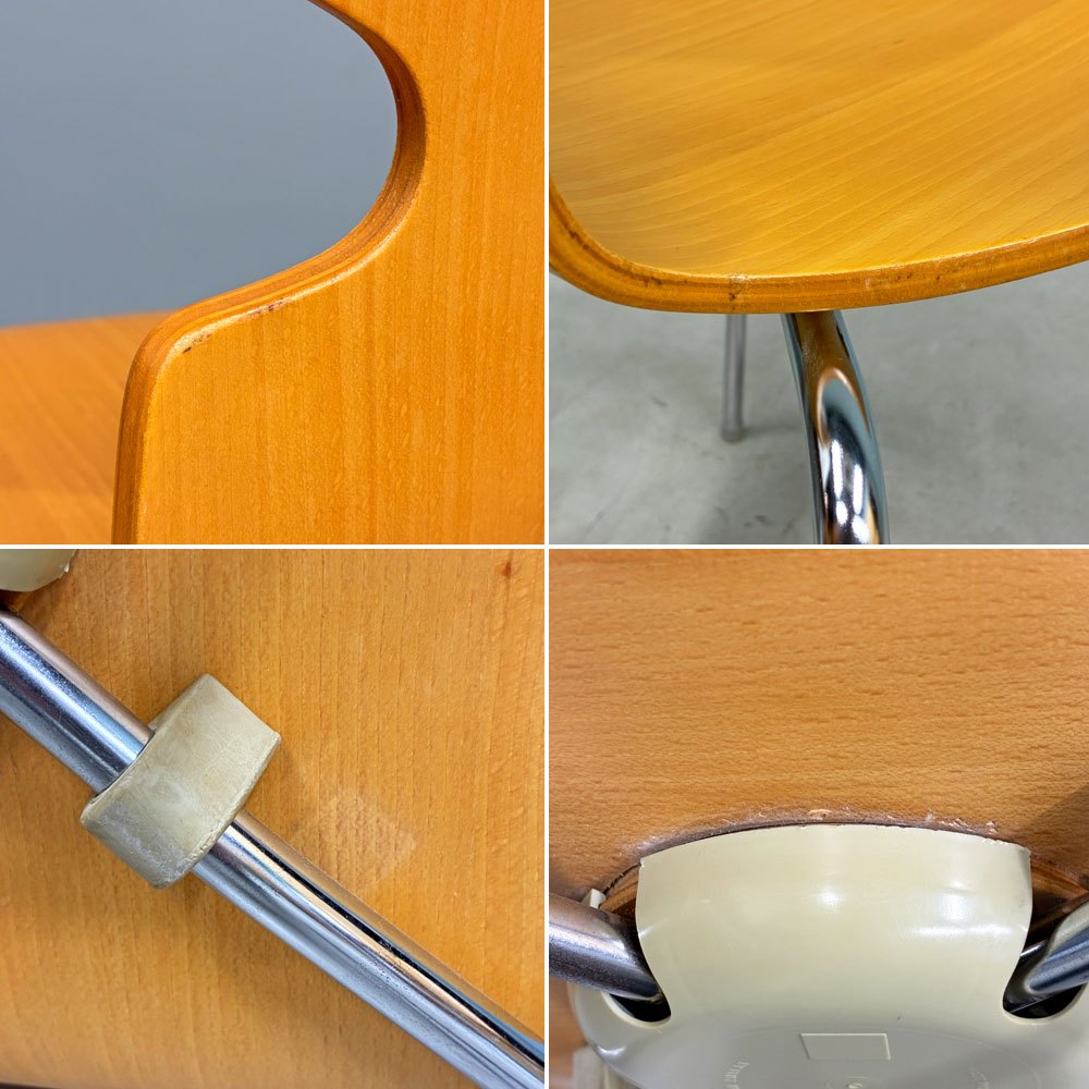 フリッツハンセン Fritz Hansen 3101 アリンコチェア アントチェア 4本脚 ナチュラルビーチ ラッカー仕上げ アルネ・ヤコブセン H ◎