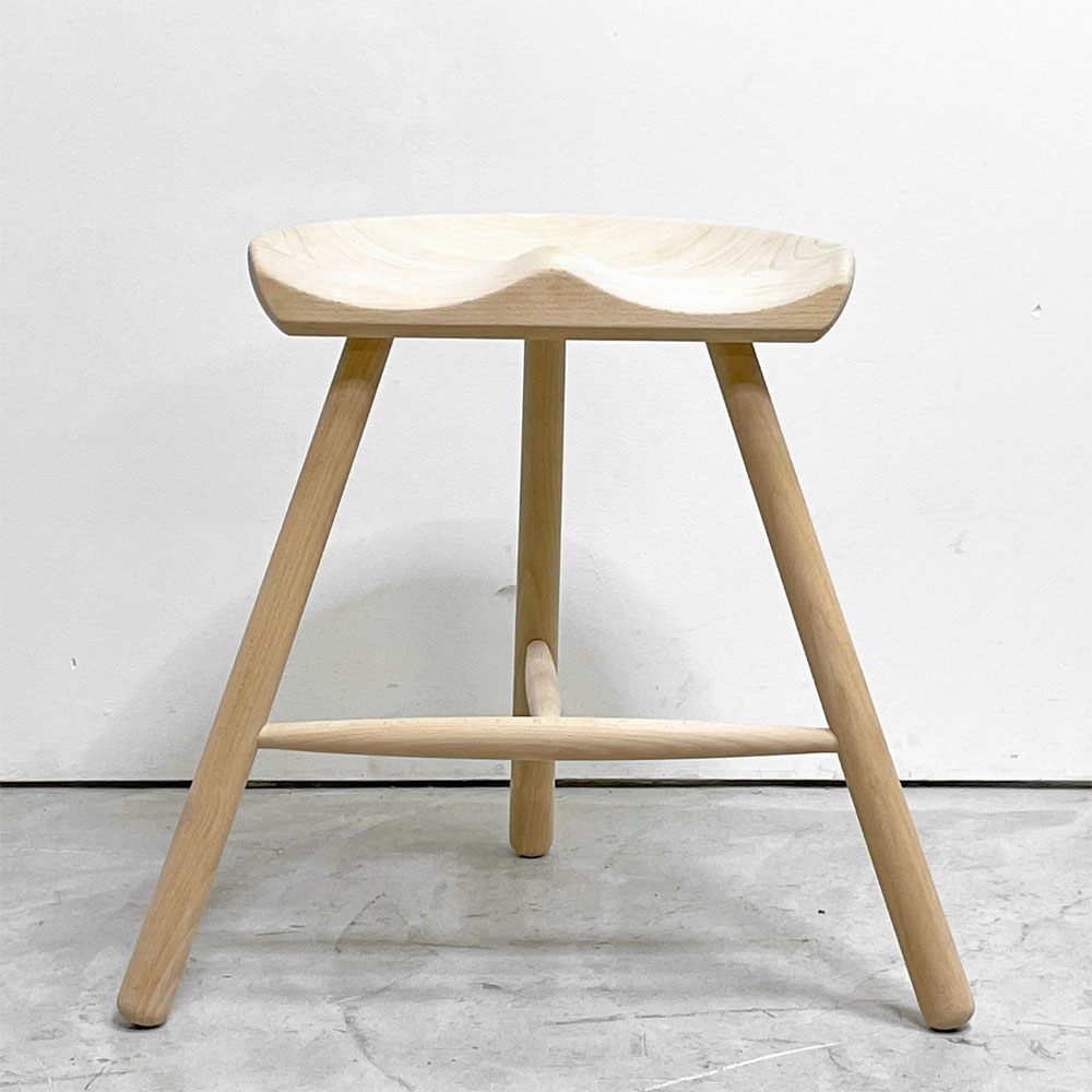 ワーナー Werner シューメーカーチェア Shoemaker Chair NO.49 スツール ビーチ材 ソープフィニッシュ ラーズ・ワーナー デンマーク 北欧家具 ●