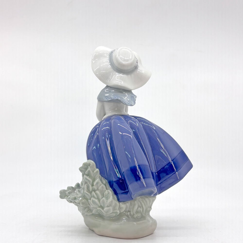 リヤドロ LLADRO きれいな花ばかり Pretty Pickings 陶器人形 置物 オブジェ 箱付き スペイン ●