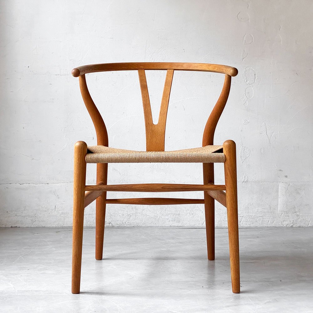 カールハンセン＆サン Carl Hansen & Son CH24 Yチェア オーク材 オイルフィニッシュ ハンス・J・ウェグナー 美品 ペーパーコード張替済 日本仕様サイズ ★
