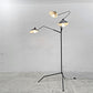 セルジュ・ムーユ Serge Mouille ランパデール トワ ルミエーレ LAMPADAIRE 3 LUMIERES フロアスタンド ランプ 3灯 フットスイッチ付き リプロダクト 〓