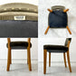 トラックファニチャー TRUCK FURNITURE エスアールチェア SR CHAIR ダイニングチェア ナラ無垢材 コーデュロイ カーキ 鋲打ち 生地張替 参考定価 約￥90,310-  ●