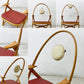 Sørn Horn + Niels Roth Andersen ラケットチェア Racquet Chair チェリー材 Helge Vestergaard Jensen デンマーク 北欧ビンテージ家具 ●