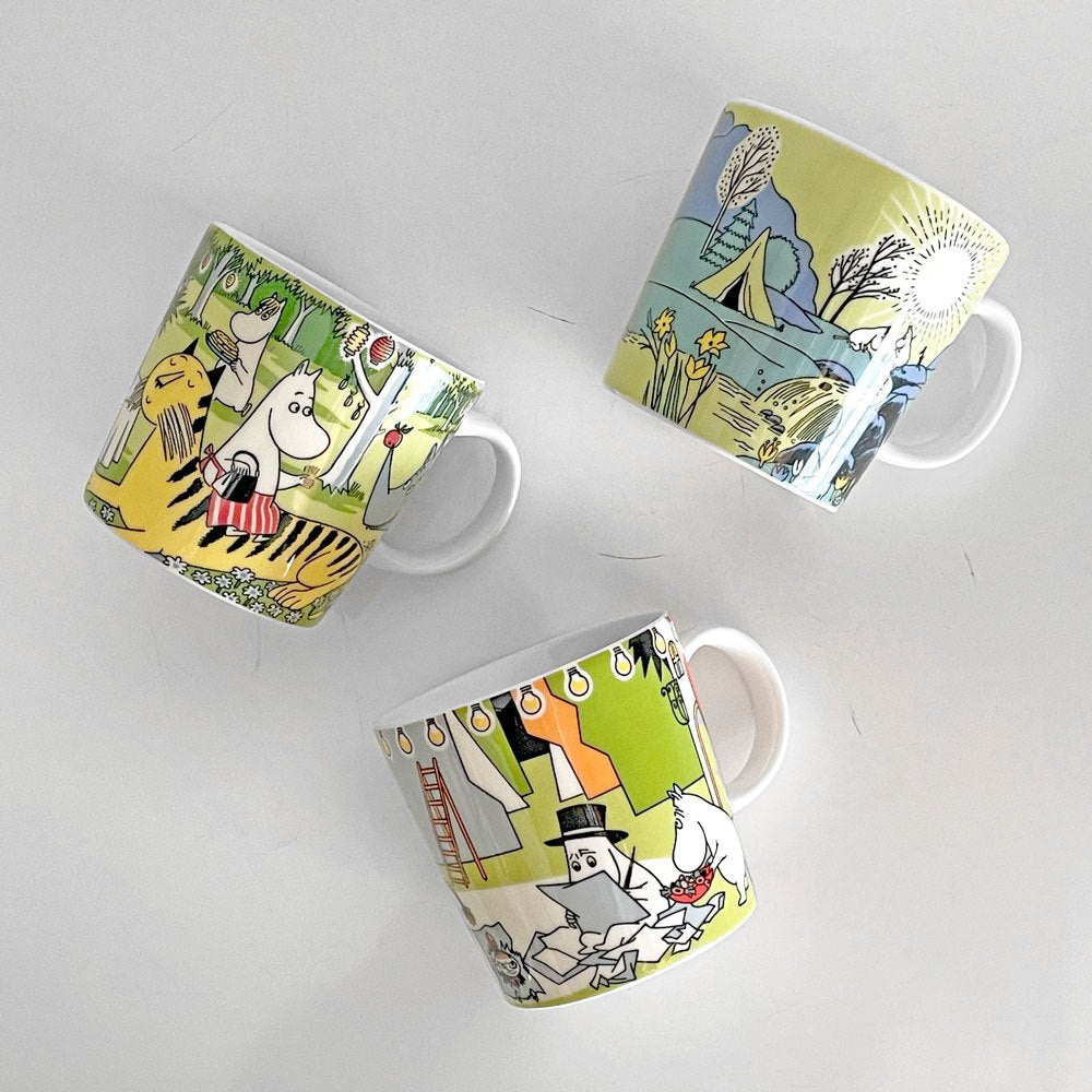 アラビア ARABIA ムーミンマグ MOOMIN リラクシング 2020年 夏 トーベ・ヤンソン フィンランド 北欧食器 ■