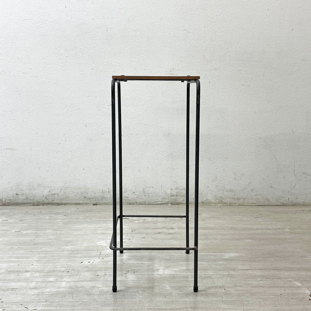 アデペシュ a.depeche ソコフスクールスハイツール socph school high stool スチール×アッシュ材 インダストリアル 定価16,280円 ●