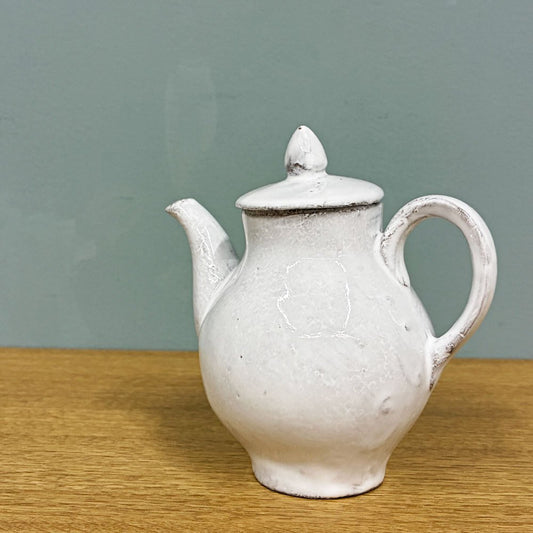 アスティエ・ド・ヴィラット ASTIER de VILLATTE フィエット Fillette ティーポット W15×H12cm 陶器 フランス 定価¥40,810- ◎
