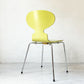 フリッツハンセン Fritz Hansen 3101 アントチェア ANT CHAIR 4本脚 ライム 廃番カラー ラッカー仕上げ 2000年製 アルネ・ヤコブセン デンマーク 北欧家具 ★