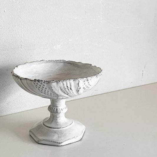 アスティエ・ド・ヴィラット Astier de Villatte ピン パン ポン Pim Pam Poum パン Pam スタンド コンポート W10.5cm トレイ 陶器 フランス ■