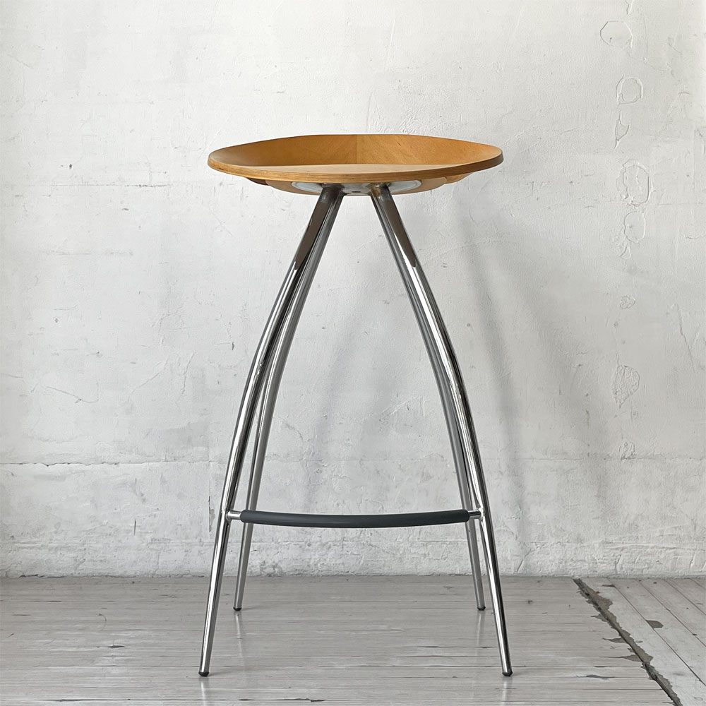 マジス MAGIS ライラスツール Lyra Stool カウンターチェア ハイスツール ビーチ材 定価￥54,000- 廃盤 ★