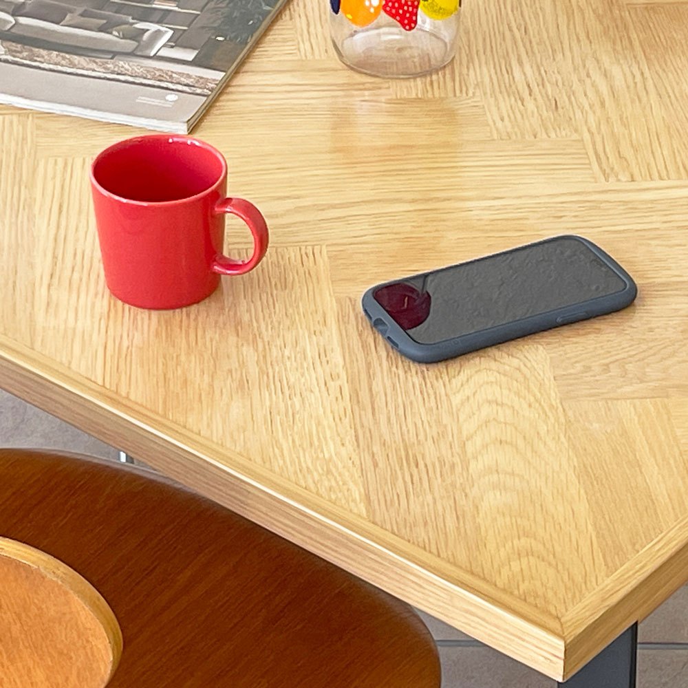 ノーウェアライクホーム NOWHERE LIKE HOME DT ノード ヘリンボーン NODE HERRINGBONE ダイニングテーブル レッグ03 オーク材 W150cm 定価143,000円 ◇