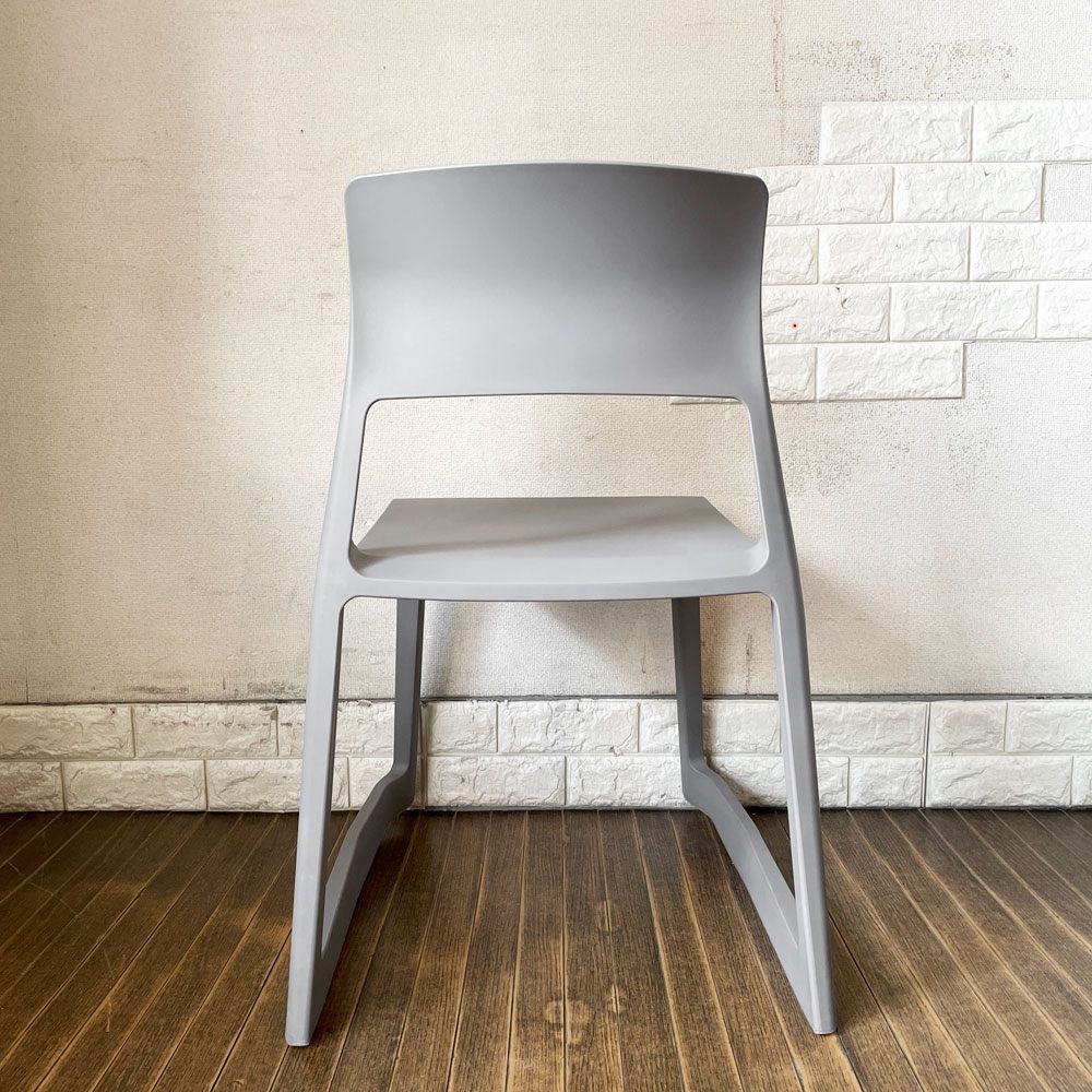 ヴィトラ Vitra ティプトン Tip Ton ワークチェア ダイニングチェア デスクチェア バサルト スタッキング チルト機能 定価￥47,300- B ◎